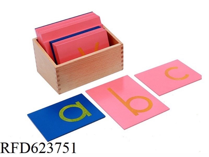 LOWERCASE SAND LETTERS WITHOUT WOODEN BOX