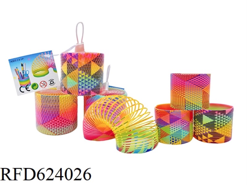 TAIWANESE COLOR GEOMETRIC PATTERN RAINBOW CIRCLES