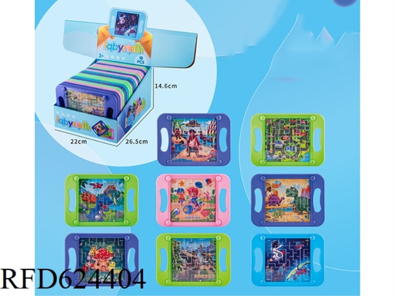 BALANCE MARBLE MAZE 18PCS