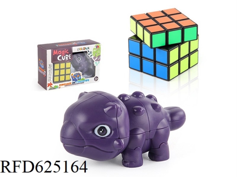 NAIL DRAGON CUBE (REGULAR RUBIK'S CUBE BLACK) (STICKER) (SPRING)