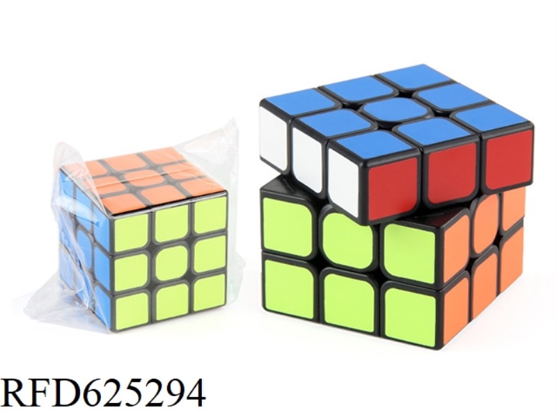 SIMPLE RUBIK'S CUBE BLACK (STICKER)