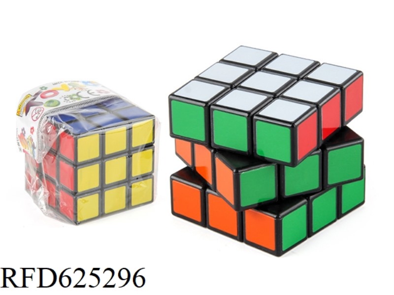 THIRD ORDER REGULAR RUBIK'S CUBE (HEAT TRANSFER BLACK)