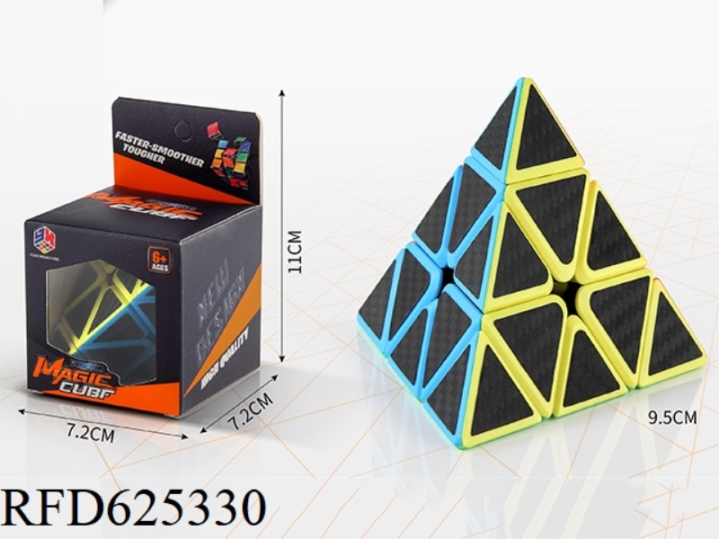 TRIANGLE SOLID STICKER RUBIK'S CUBE