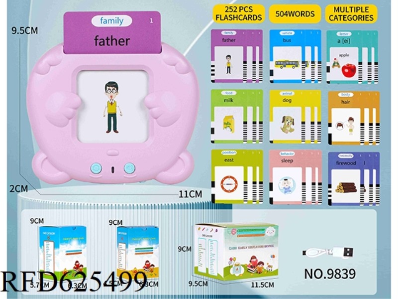 INSERT CARD EARLY EDUCATION MACHINE