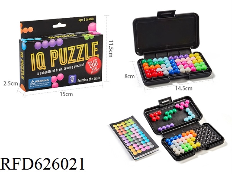 IQ PUZZLE WISDOM MAGIC BEAD 3D PUZZLE GAME