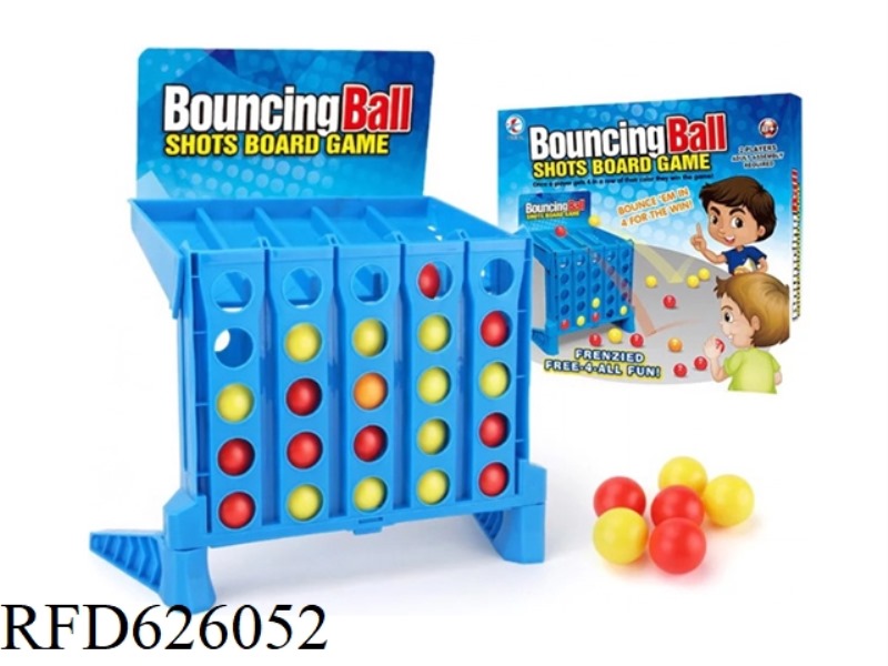 BOUNCE FOUR BALLS IN A ROW