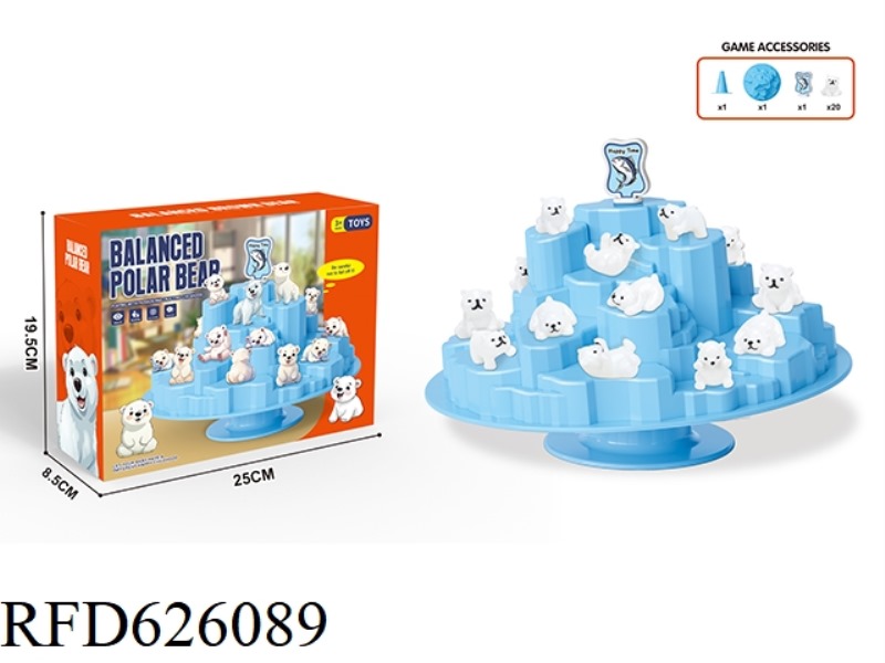 BALANCED POLAR BEAR