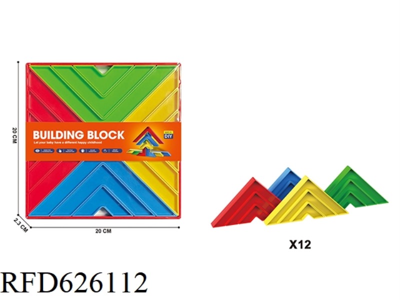 TRIANGULAR BUILDING BLOCK