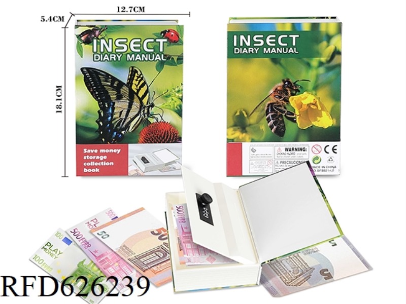 INSECT ENCYCLOPEDIA PIGGY BANK