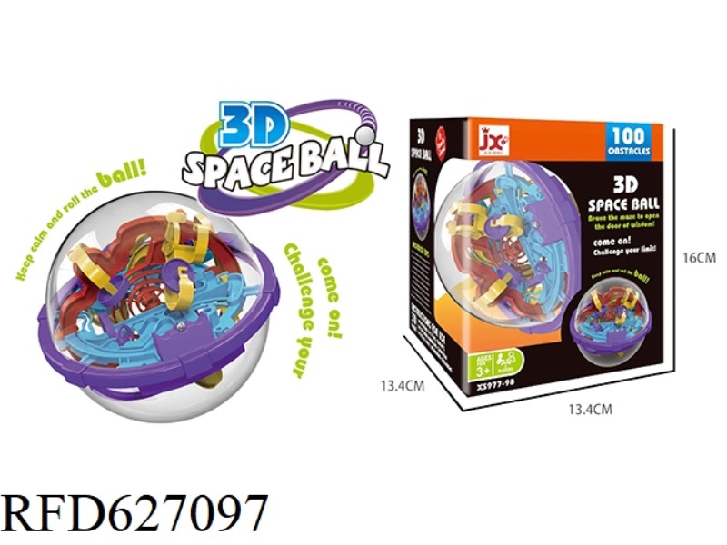 SPACE MAZE BALL (100 LEVELS)