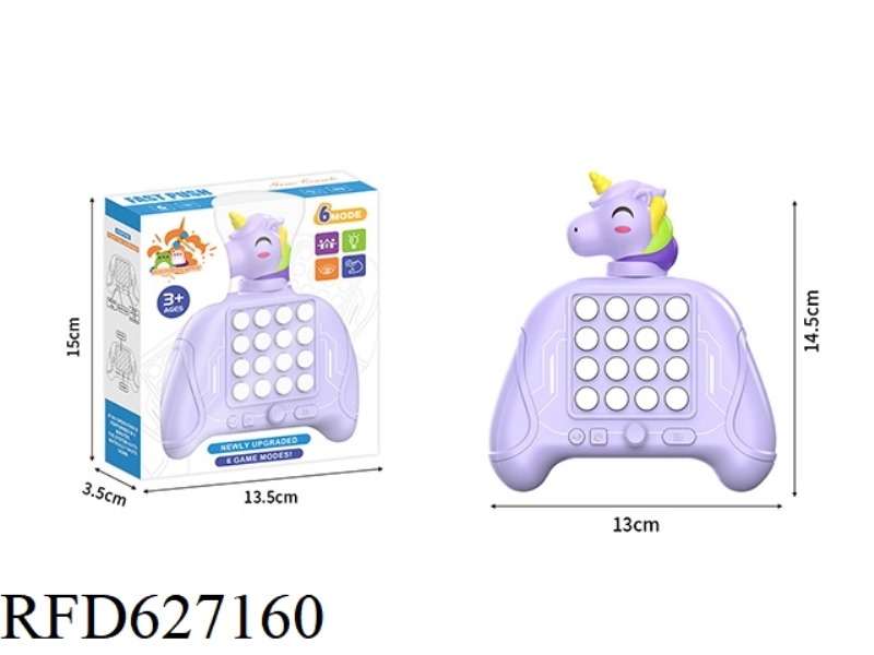 UNICORN PURPLE 16 KEY REMOTE CONTROL PRESS PRESS