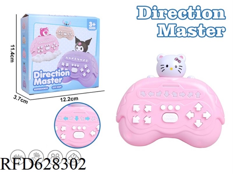 PINK HELLO KITTY SPEED PUSH RHYTHM GAME CONSOLE DECOMPRESSION TOYS