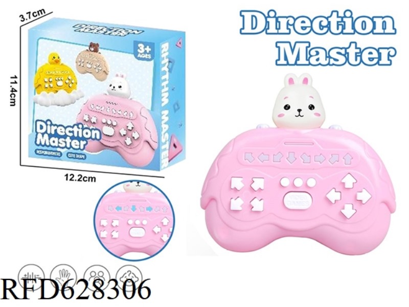 PINK RABBIT SPEED PUSH RHYTHM GAME CONSOLE DECOMPRESSION TOY