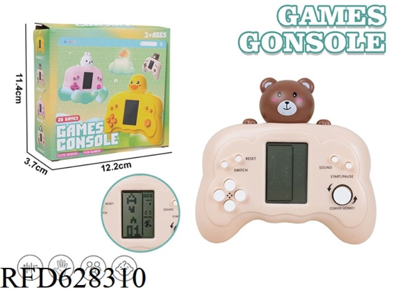 BEAR TETRIS RETRO GAME CONSOLE (26 MODES)