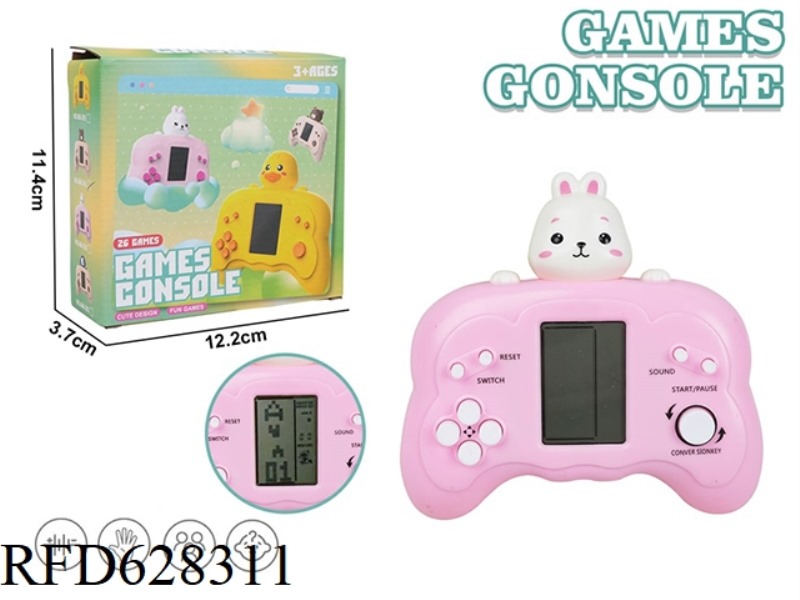 RABBIT TETRIS RETRO CONSOLE (26 MODES)