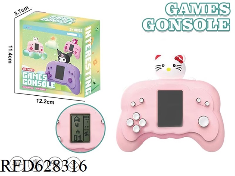 HELLO KITTY TETRIS RETRO GAME CONSOLE (26 MODES)