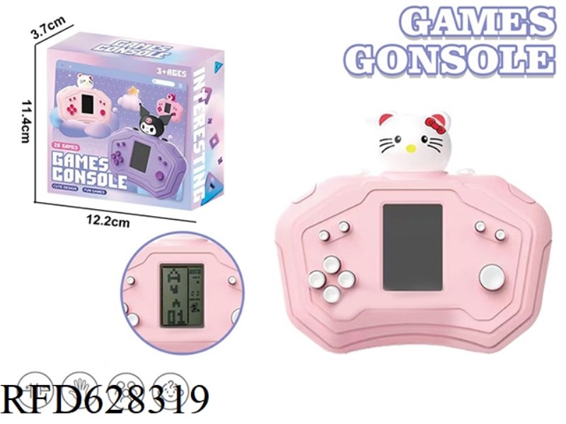 HELLO KITTY TETRIS RETRO GAME CONSOLE (26 MODES)