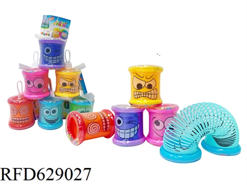 SIX-COLOR STRANGE FACE WITH BRACELET RAINBOW CIRCLE