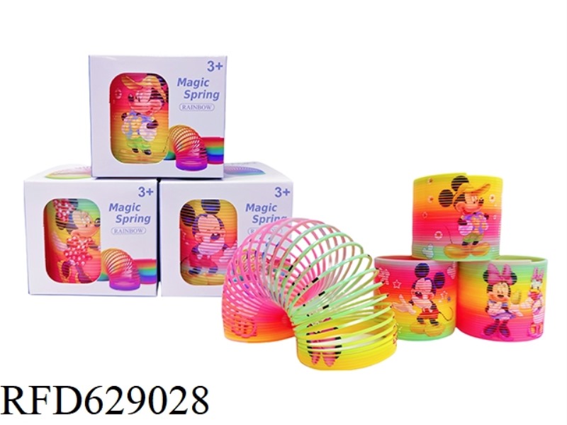 TAIWAN COLOR MICKEY MINNIE RAINBOW CIRCLE