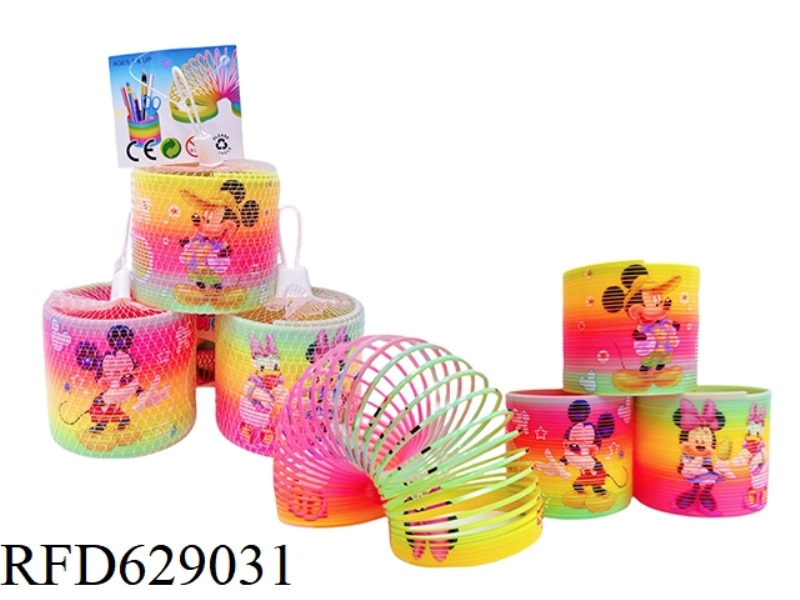 TAIWAN COLOR MICKEY MINNIE RAINBOW CIRCLE