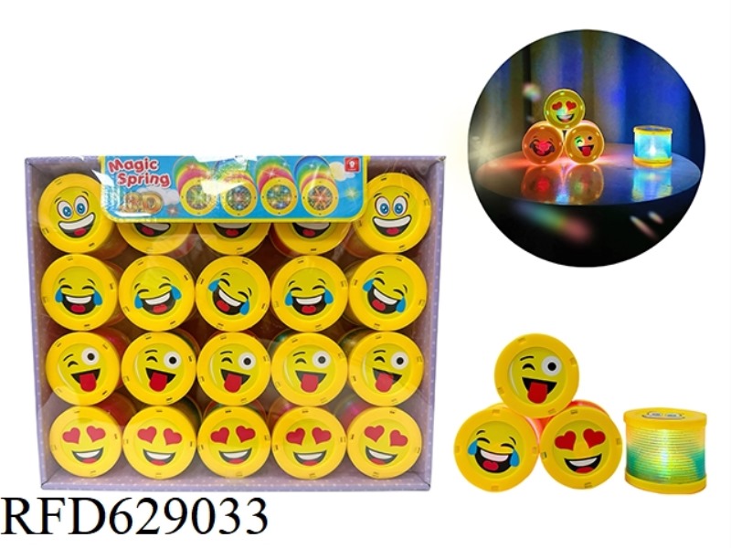 EXPRESSION FLASH LIGHT RAINBOW CIRCLE 20PCS