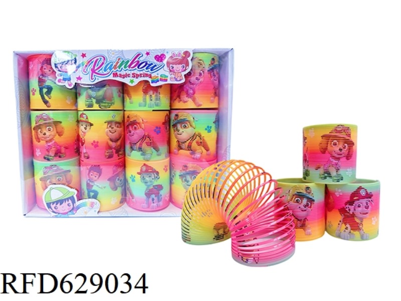 RAINBOW CIRCLE 12PCS, TAIWAN WANT WANT TEAM.