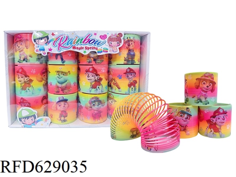 RAINBOW CIRCLE 12PCS, TAIWAN WANT WANT TEAM.