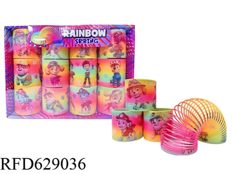 RAINBOW CIRCLE 12PCS, TAIWAN WANT WANT TEAM.