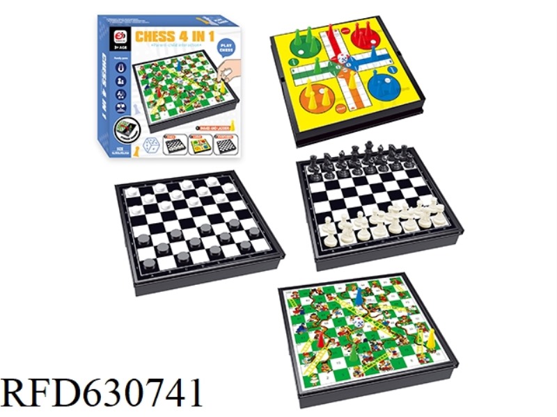 INTERNATIONAL + SNAKE + FLYING CHESS + WESTERN
