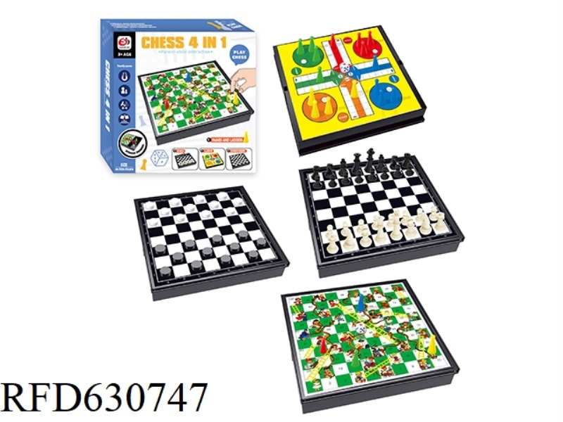 INTERNATIONAL + SNAKE + FLYING CHESS + WESTERN