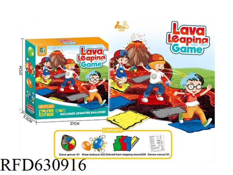 LAVA JUMP GAME OUTDOOR VERSION