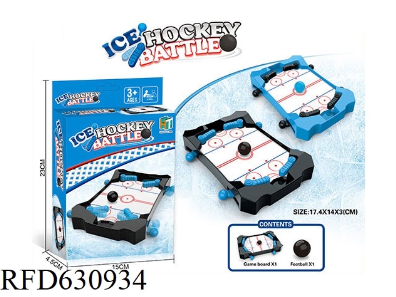 ICE HOCKEY PINBALL BATTLE GAME