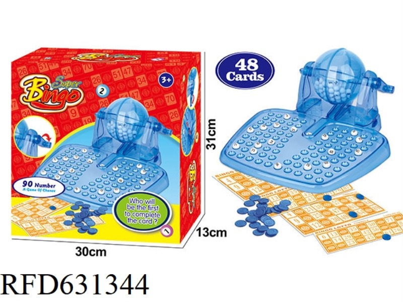 90-YARD 48-CARD MANUAL LOTTERY MACHINE