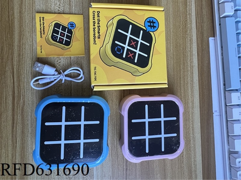 SUPER TIC-TAC-TOE MAN-MACHINE VERSUS TABLE PUZZLE GAME
