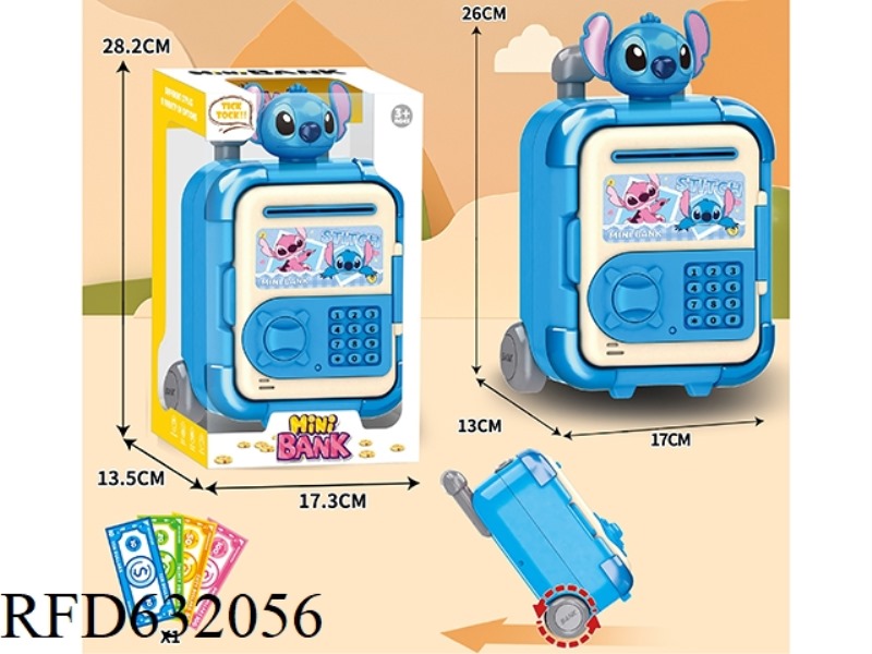 TROLLEY BOX CARTOON PIGGY BANK