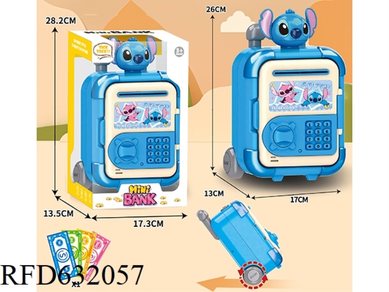 TROLLEY BOX CARTOON PIGGY BANK