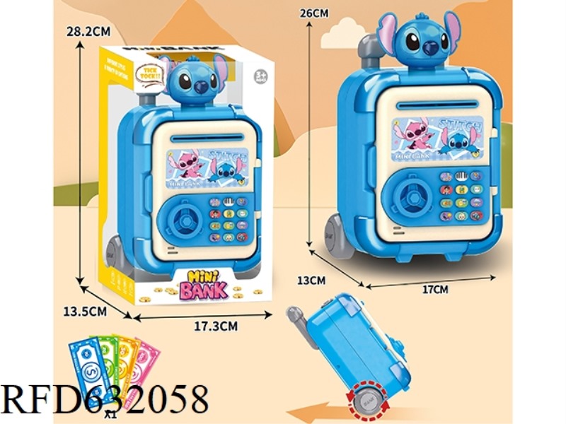 TROLLEY BOX CARTOON PIGGY BANK