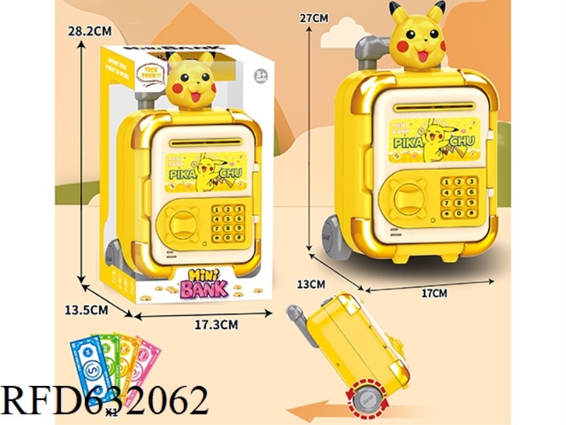 TROLLEY BOX CARTOON PIGGY BANK