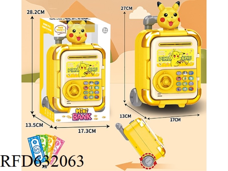 TROLLEY BOX CARTOON PIGGY BANK