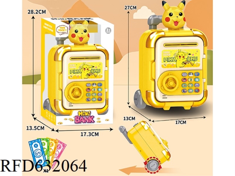 TROLLEY BOX CARTOON PIGGY BANK
