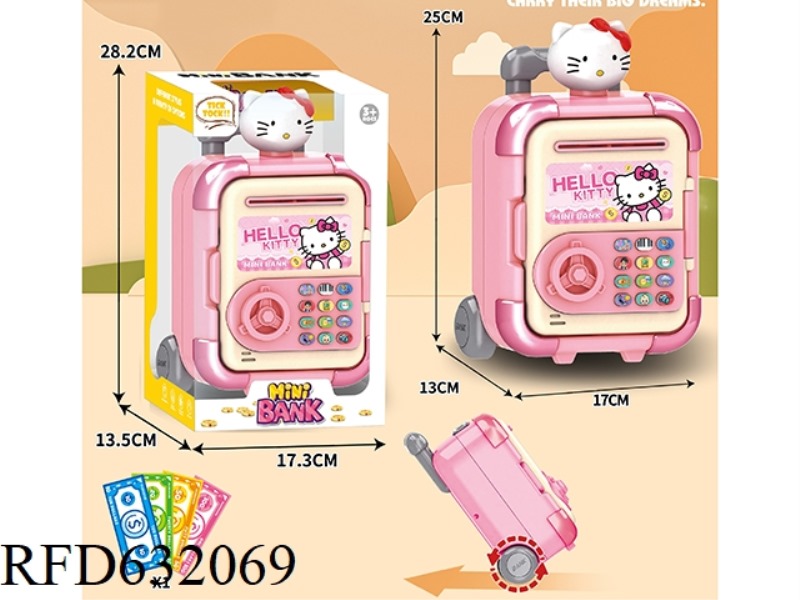 TROLLEY BOX CARTOON PIGGY BANK