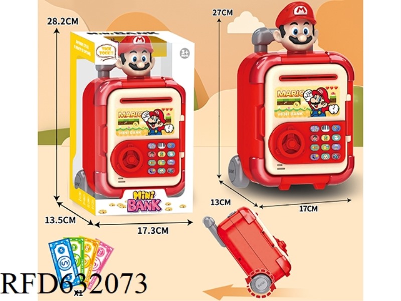 TROLLEY BOX CARTOON PIGGY BANK