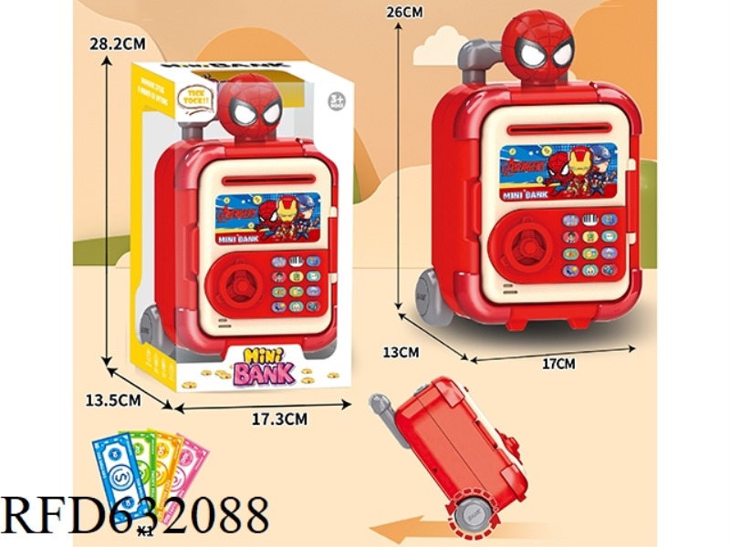 TROLLEY BOX CARTOON PIGGY BANK