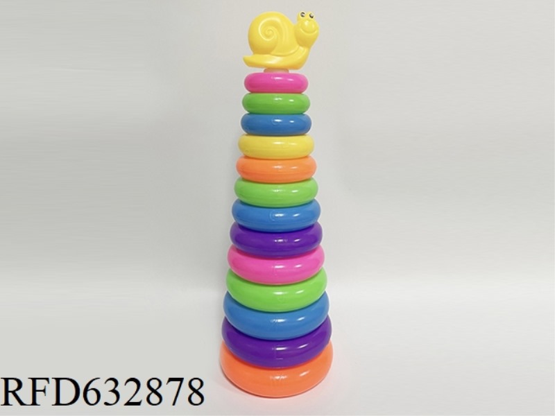 13 LAYER ENGLISH RAINBOW COLLAR SNAIL