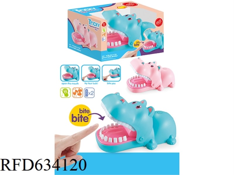 ENGLISH VERSION BITING HAND SEAHORSE