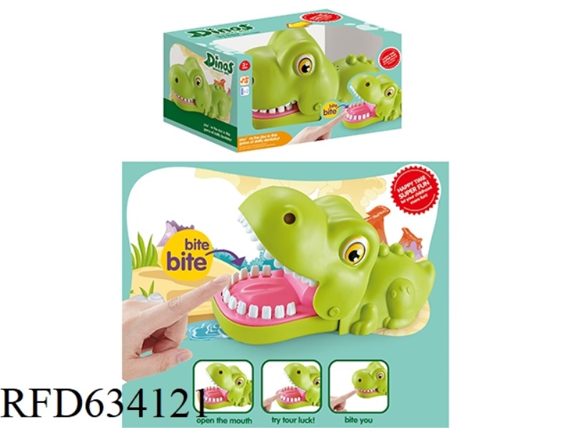 ENGLISH VERSION BITING HAND DINOSAUR
