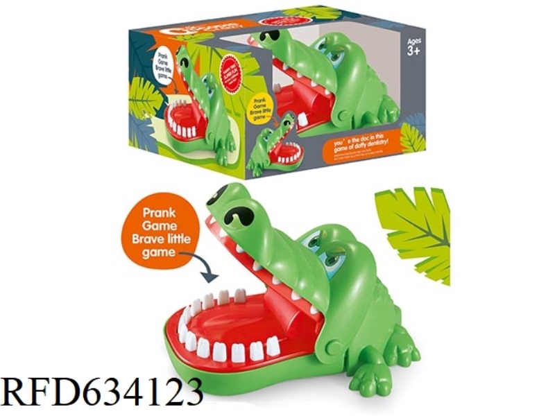ENGLISH VERSION BITING HAND CROCODILE