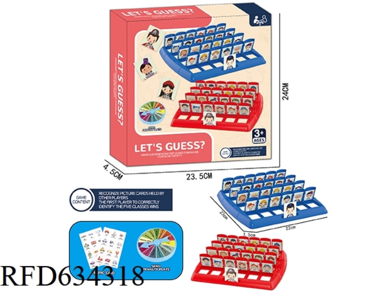 GUESS WHO I AM TRAFFIC CARD (BIG)