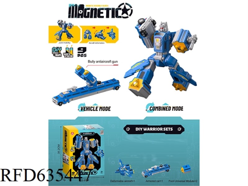 MAGNETOMETER ROBOT SOLDIER EDITION (9PCS)