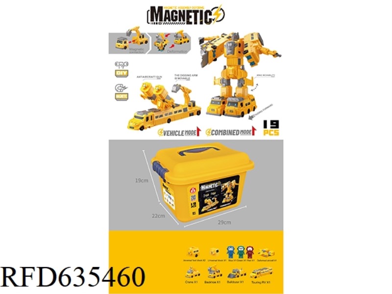 MAGNETIC ASSEMBLY DEFORMATION COMPOSITE ENGINEERING SOLDIER (FLAGSHIP DEFORMATION COMPOSITE VERSION